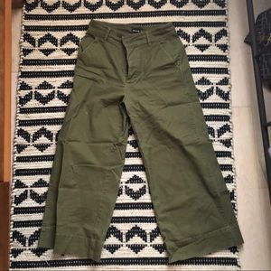 Madewell high waisted wide leg pants